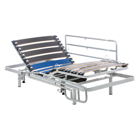 Letto ortopedico elettrico compatto | Telecomando Wireless | Sponde letto - 80x200 cm