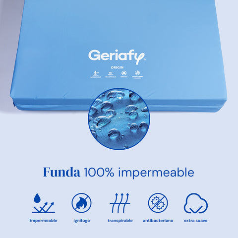 Colchón impermeable de espuma | Corte superior en cuadrícula - Origin HR