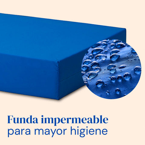 Cama de hospital com colchão de saúde à prova d'água