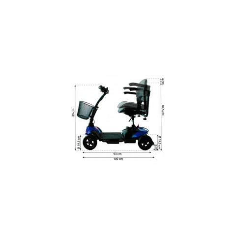 Scooter para a Virgem com deficiência