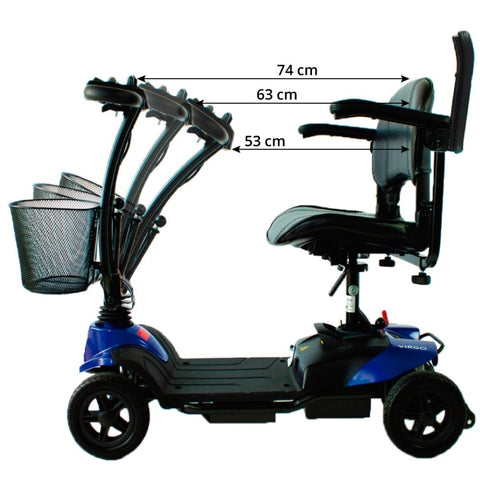 Scooter para a Virgem com deficiência