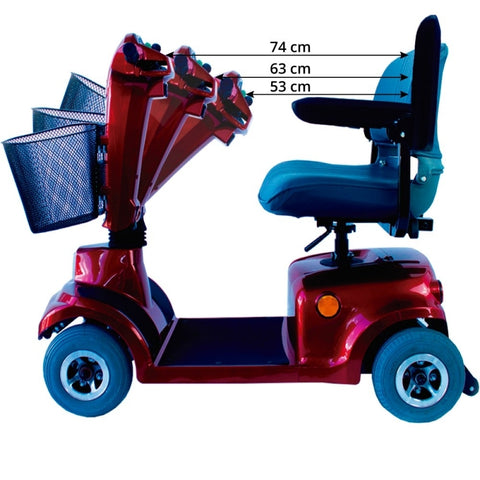 Scooter para o piscis deficiente